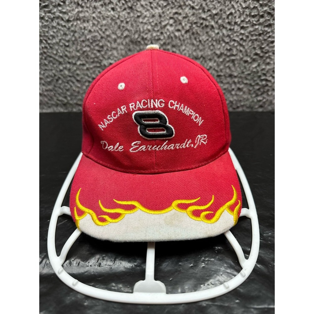 Nascar Racing Champion Dale Earnhardt #8 Red Adjustable Basceball Cap One Size